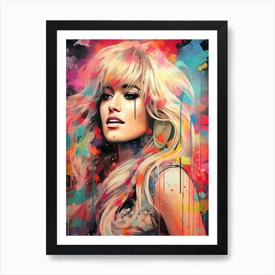 Carrie Underwood (3) Kunstdruck gerahmt Wandbild Poster Leinwanddruck Bild