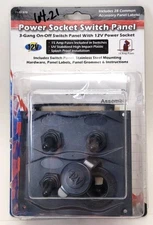 Boater Sports Power Socket Switch Panel 51370