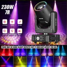 230W LED Moving Head Light RGBW 48Prism Beam Stage Disco Bar DMX Spot Lighting