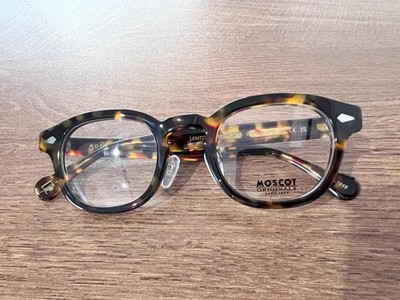 新品 MOSCOT LEMTOSH 46 MP TORT MOSCOT LEMTOSH MP Tortoise Eyeglasses Frame 46 24-145 From Japan