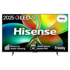 Hisense 85" E78QTUK PRO 4K QLED Smart TV HDR Dolby Vision Freeview Play WiFi