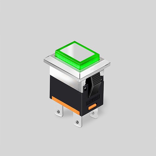 19x13mm Rectangle Push Button Switch Latching / Momentary ON OFF 20A LED Light - Picture 8 of 11