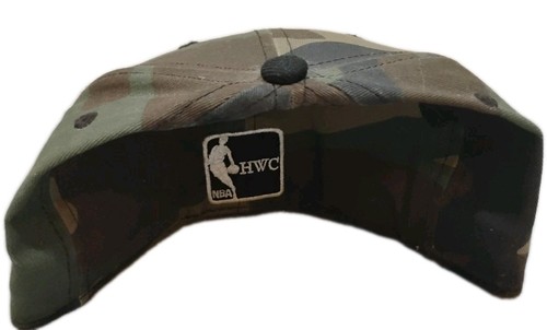 Sombrero ajustado Miami Heat camuflado talla 7 1/8 New Era 59FIFTY clásicos de madera dura - Imagen 2 de 5