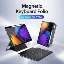 For Xiaomi Pad 7/Mi 8 Pro Independent Keyboard Leather Magnetic Protective Case