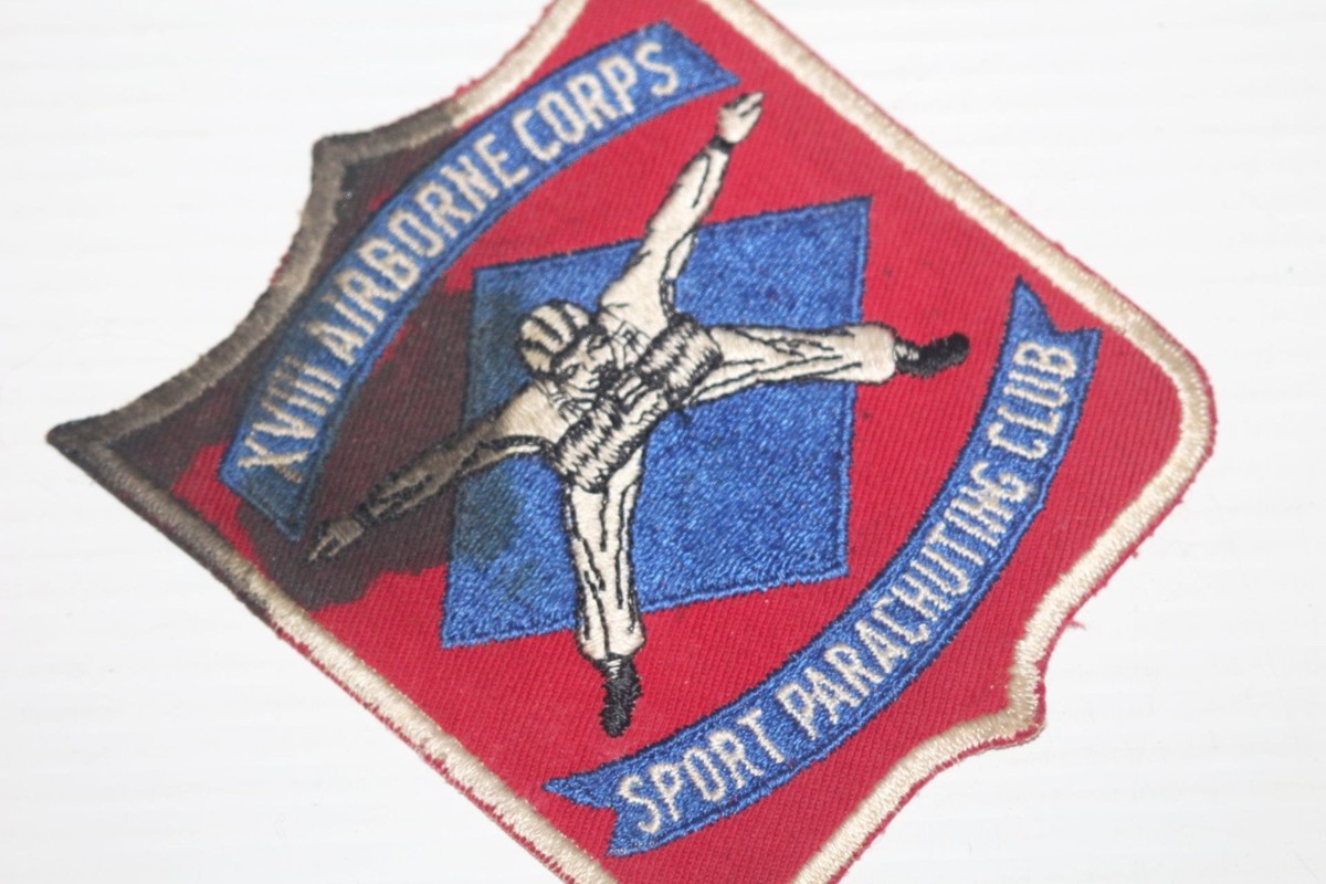 1960s US Army Vietnam Era Patch 82nd XVIII Airborne Corps Sport