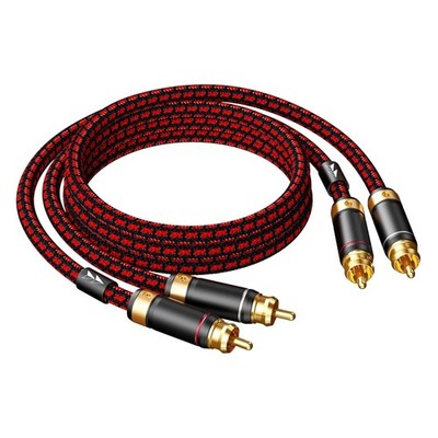 6ft 2RCA Male to Male Audio Cable