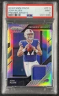 JOSH ALLEN PSA 9 2018 PANINI PRIZM #PP-5 ROOKIE PREMIER JERSEY SILVER RC 1065
