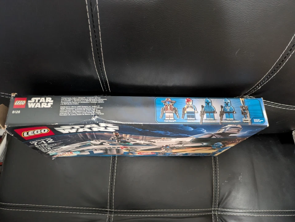 RETIRADO Star Wars Lego 8128 ¡Nuevo! Speeder Cad Bane caja abierta pero lo tiene todo Foto 4 de 4