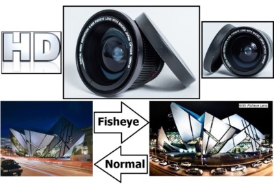 Digital HD Super Fisheye Lens with Macro For Panasonic Lumix DMC