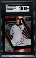 2022 Panini Revolution WWE Shinsuke Nakamura Autographed SGC 10 GEM MINT 10 AUTO