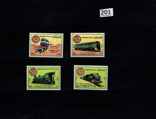 OO IRAQ - MNH - TRANSPORT - TRAINS - LOCOMOTIVES