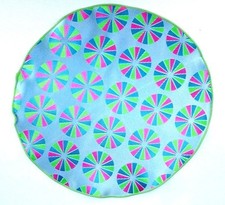 Lord R Colton Masterworks Pocket Round Parma Silver  Pink Silk - 75 Retail New