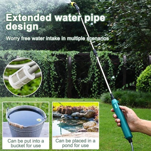2400mah Portable Electric Sprayer Wand Irrigation Tool 3 Mist Nozzles Plant High - Picture 21 of 27