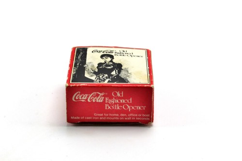 Vintage Coca Cola Repro Old Fashioned Wall Mount Metal Soda Beer Bottle Opener - Picture 2 of 2