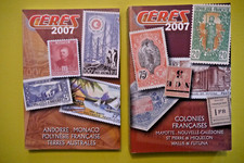Catalogues de cotation , ceres 2007 , colonies francaises , andorre , monaco etc