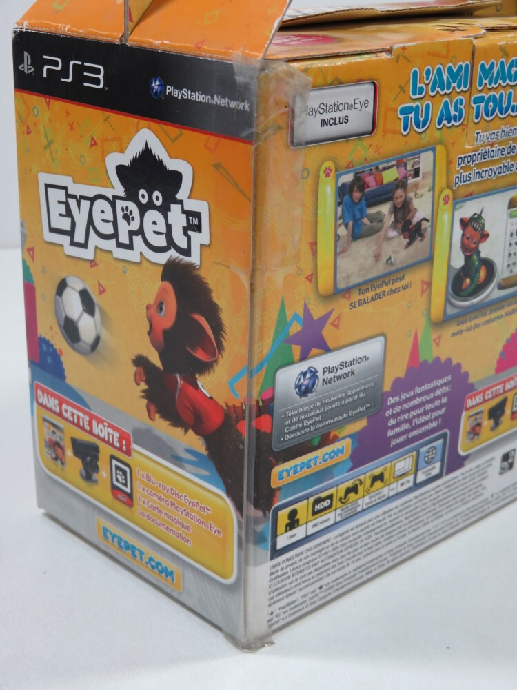 EyePet Avec Caméra PlayStation Eye - PS3 - Jeu Complet En Français - Occasion