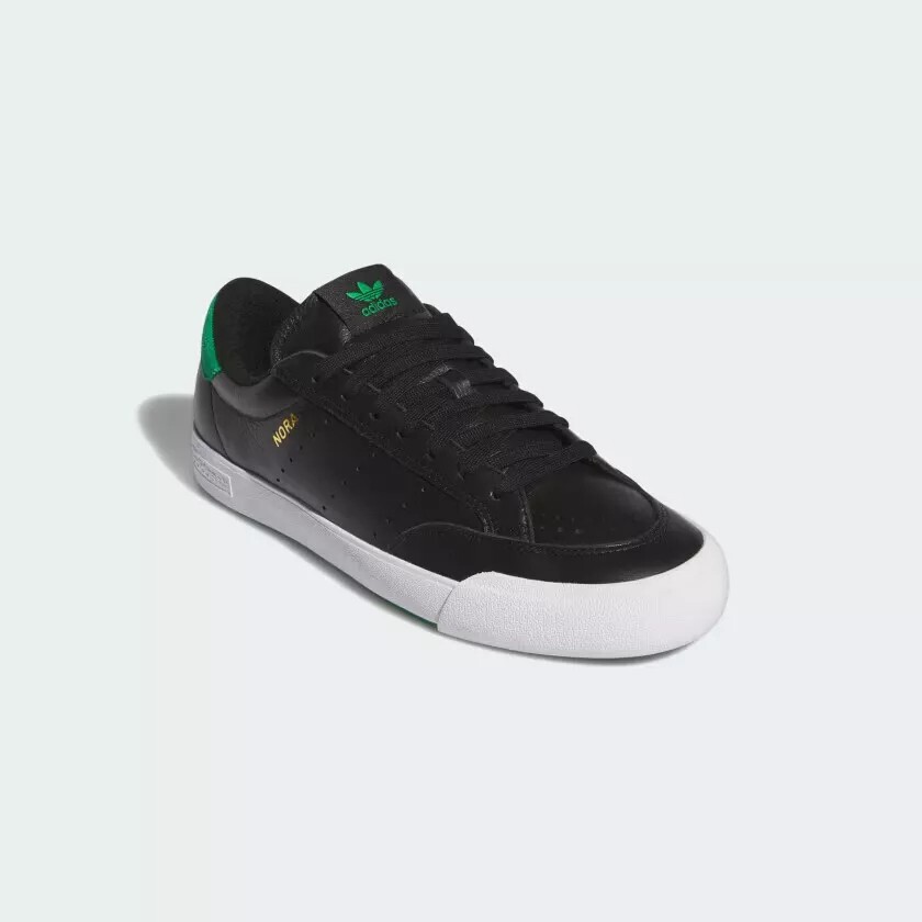 Adidas Nora Signature Skateboarding Shoes IF2070 Core Black Green
