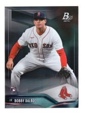 Baseball Card - 2021 Bobby Dalbec 71 - Boston Red Sox Bowman Platinum RC