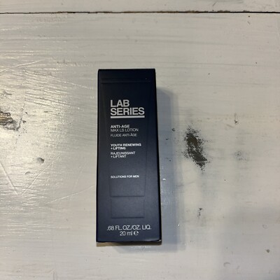 Lab Series max la anti age youth renewing lifting lotion .68 fl oz 20 ml NIB 
