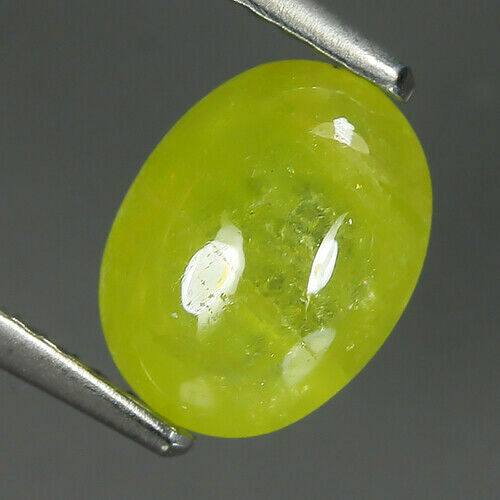 RARE !! JOLIE SPHENE JAUNE VERT DE MADAGASCAR : 1,51 CARAT ★★ p455.129t