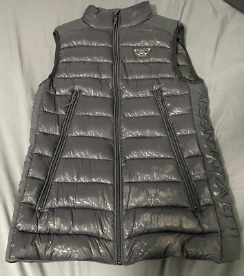 Mens Alessandro Zavetti Gilet Black Size XS UK