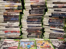 Xbox 360 Game Pick Your Game Cleaned & Tested