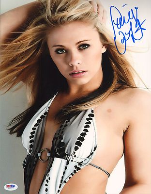 Paige VanZant Signed 11x14 Photo PSA/DNA COA Picture Autograph AEW