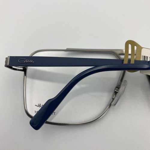 Marco de gafas de titanio Cazal 7094 003 para hombre azul/metal borde completo piloto 60 mm - Imagen 8 de 13