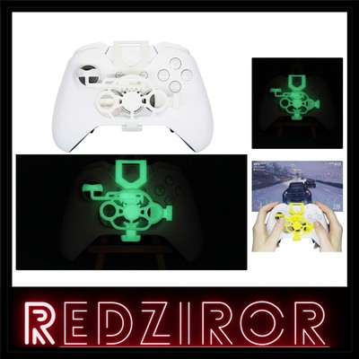 Mini Lenkrad Controller für Xbox One, leuchtendes Grün, Rennspiel Zubehör