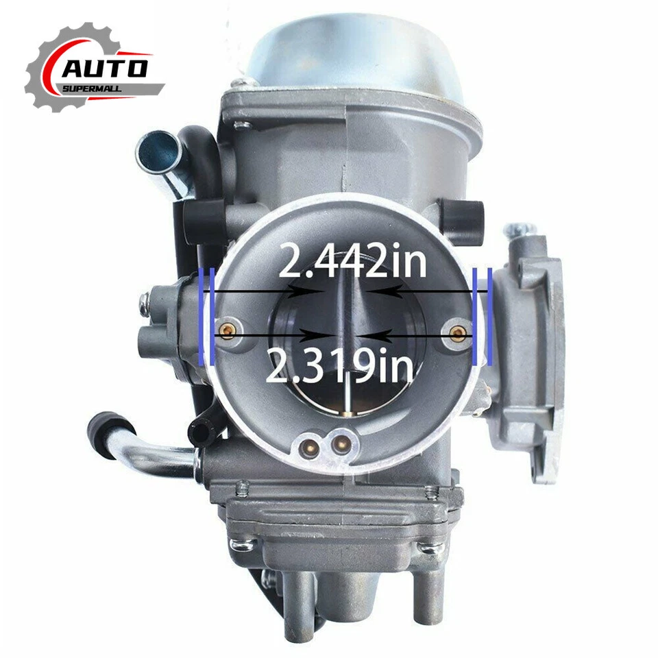 2004 2005 2006 Fits John Deere Trail Buck 650 Buck 650 Buck 500 Carburetor Carb Foto 3 de 4