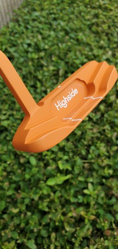 Highside Buckets Orange White Blade Stainless Putter Milled Graphite Shaft 34" - Picture 12 of 14