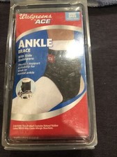 Walgreens Ankle Stabilizer One Size Fits Left/Right Black 201892