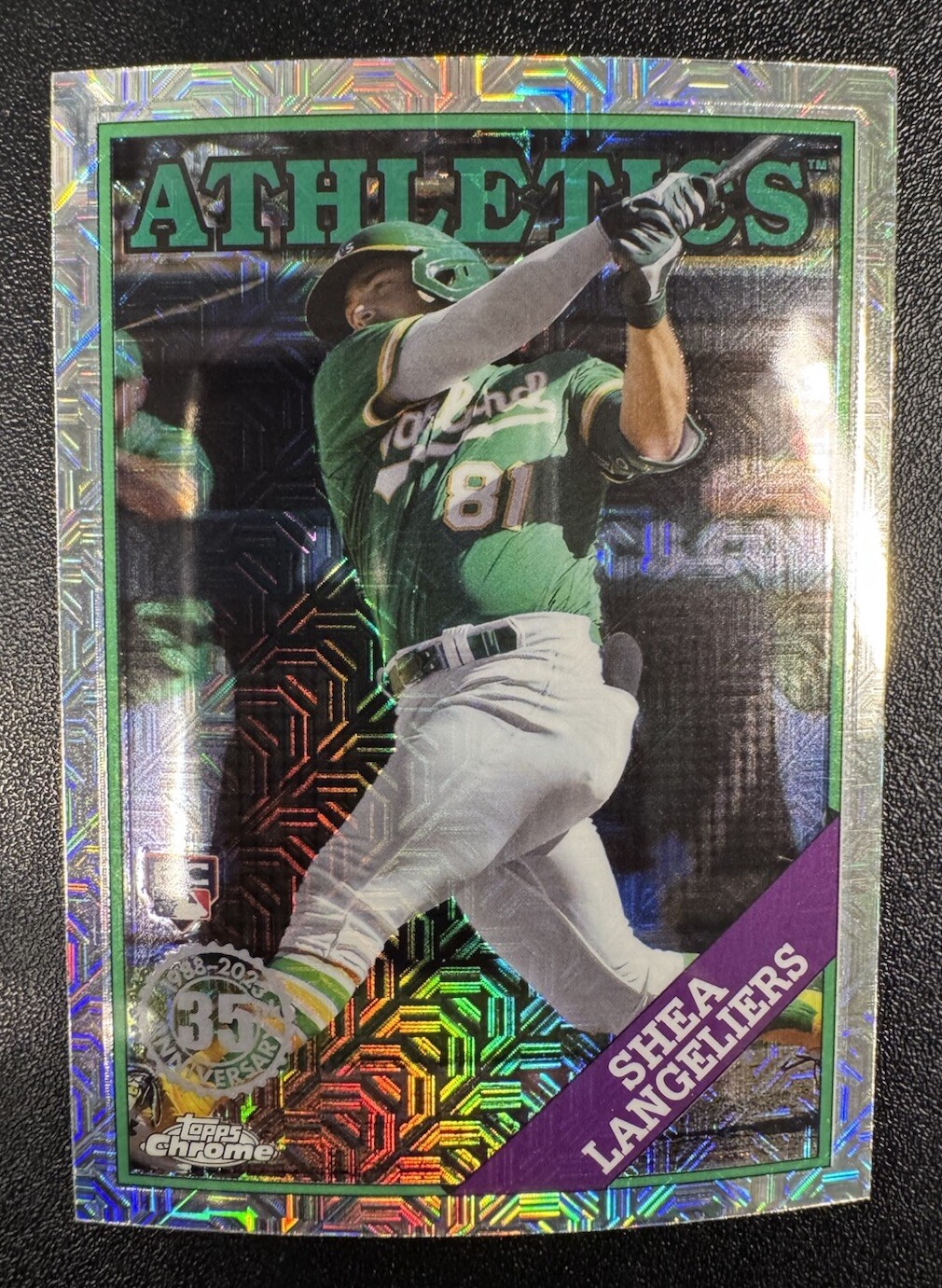 2023 Topps Series 1 - 1988 Topps Chrome Silver Pack #T88C-24 Shea Langeliers...