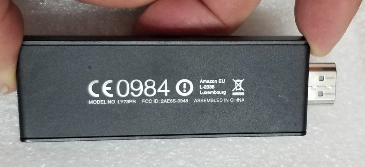 Amazon fire sale stick model number