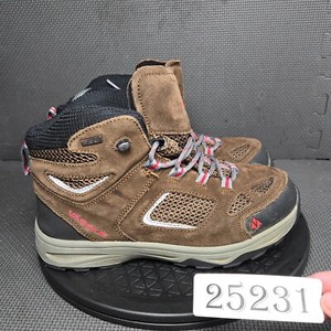 Vasque Breeze III Hiking Boots Youth Sz 6 Brown Black Ultra Dry Lace Up Botas