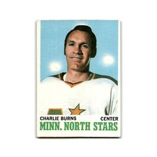 1970 Topps Charlie Burns RC Minnesota North Stars #44