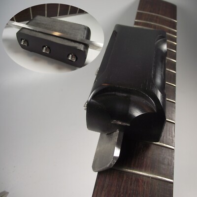 Gitarrenbund Ende Schrägfeile, 35 Grad. Chris Alsop Gitarre. Gitarrenbauer Werkzeug. TF013
