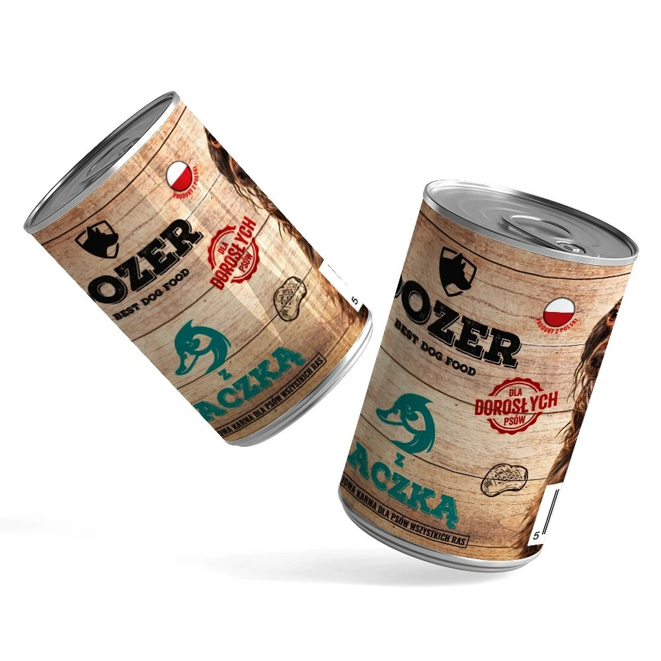 30 x 400g Hundefutter Dozer Ente Premium Nassfutter getreidefrei Dosen - Bild 4 von 4