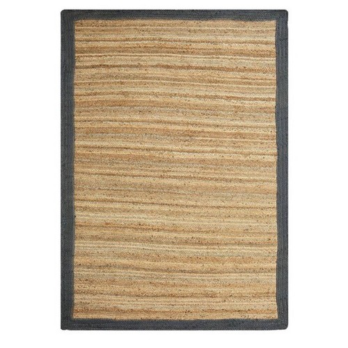 Rug 100% Jute Runner Rectangle Natural Farmhouse Carpet Rustic Look Braided Rugs - Picture 3 of 8