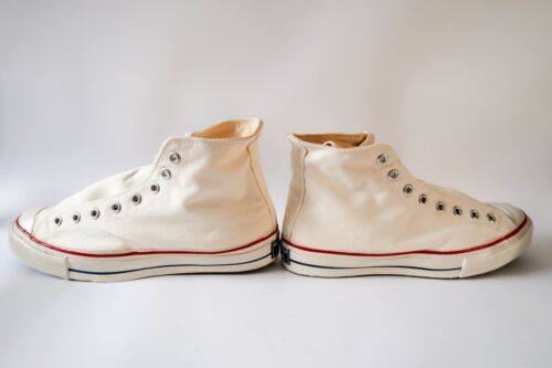 NEW Vintage CONVERSE Chuck Taylor All Star High Top US Mens Size 10 MADE in USA - Picture 5 of 19