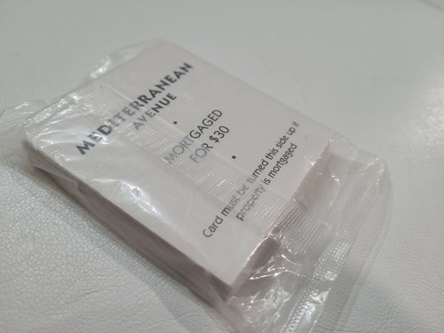 Monopoly 34 wood Houses & Title Deed cards Deluxe 1995 New replacement parts - Picture 9 of 12