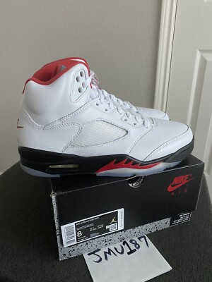 【即購入OK】NIKE AIR JORDAN 5 \"FIRE RED\" 2020 Men's) Air Jordan 5 Retro 'Fire Red' 2020 : Amazon.ca