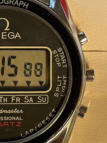 Omega Speedmaster Professional Moonwatch Alaska IV LCD Quarz 186.0004 1860004 - Bild 6 von 16