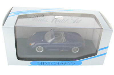 MINICHAMPS 1/43 Porsche Boxster Cabriolet Bleu Métallisé (063131) – Occasion Comme Neuve