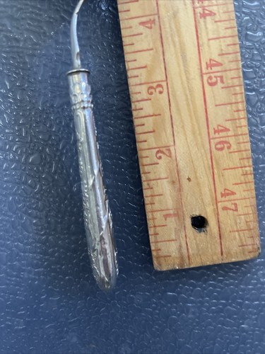 CUCCHIAINO DA TÈ VINTAGE IN ARGENTO STERLING FATTO A MANO e POLISHED - Foto 5 di 7