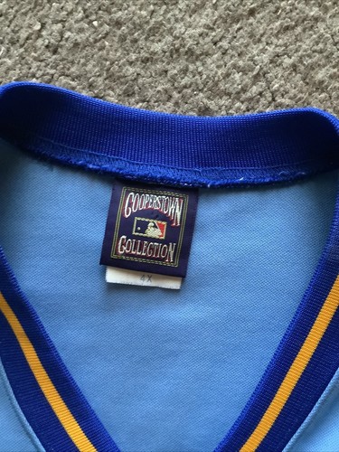 Majestic Cooperstown Collection Milwaukee Brewers Replica Trikot - Bild 2 von 6