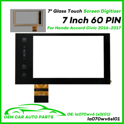 7 Zoll Auto Touch screen glas Für 2016-2017 Honda Accord Civic Replace Car Radio