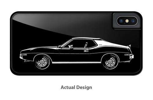 AMC AMX 1973 - 1974 Coupe "Profile" Cell Phone Case For Apple iPhone Smartphone - Picture 2 of 17