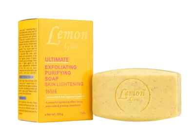 Lemon Glow Ultimate Exfoliating Purifying Soap oz