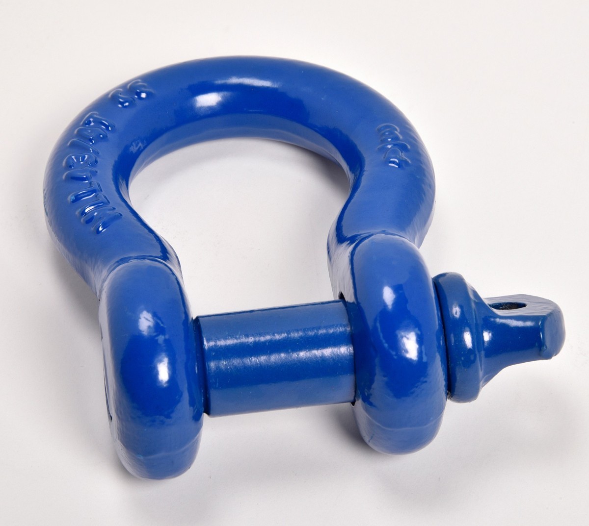 Campbell #5411205 3/4 In. Screw Pin Anchor Shackles - 4-3/4 Ton WLL - Carbon Steel - Painted Blue